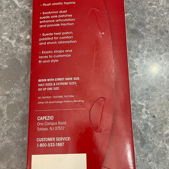 Capezio Jazz Shoes Adult 4/5 or 6/7 - Picture 4 of 4